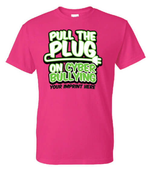 T-shirt promotes cyber bullying prevention