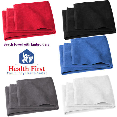 Health First Port Authority ® Value Beach Towel 2