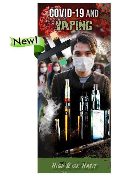 promotes vaping and covid-19 prevention
