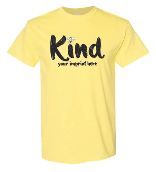 Kindness T-Shirt: Bee Kind - Customizable
