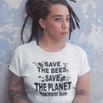 Go Green T-Shirt: Save the Bees