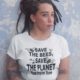 Go Green T-Shirt: Save the Bees, Save the Planet - Customizable