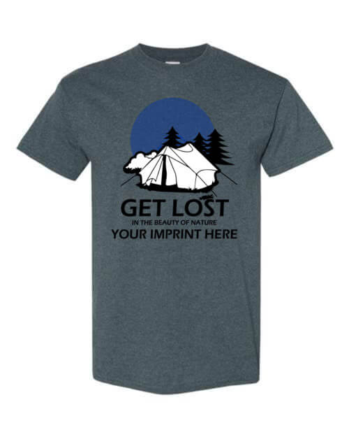 Go Green T-Shirt: Get Lost in Nature Customizable