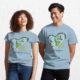 Go Green T-Shirt: Love Peace and Going Green - Customizable