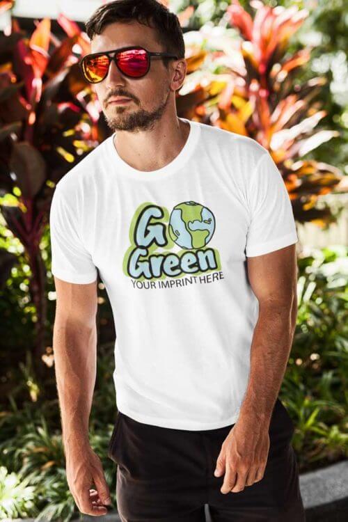 Go Green T-Shirt: Go Green Today - Customizable