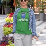 Go Green T-Shirt: Save our Seas - Customizable