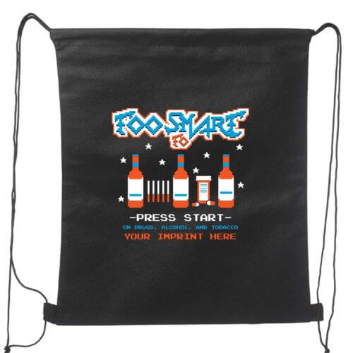 Tobacco Prevention Backpack: Too Smart Too Start - Customizable