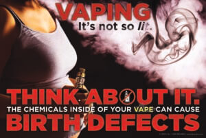 Dangers of vaping while pregnant