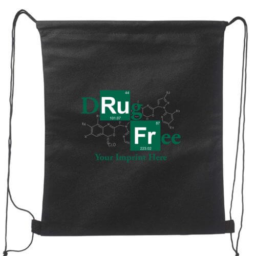Drug Prevention Backpack: Drug Free - Customizable