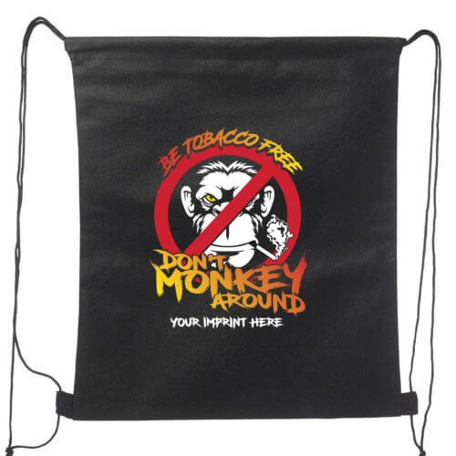 Tobacco Prevention Backpack: Don’t Monkey Around with Tobacco- Customizable