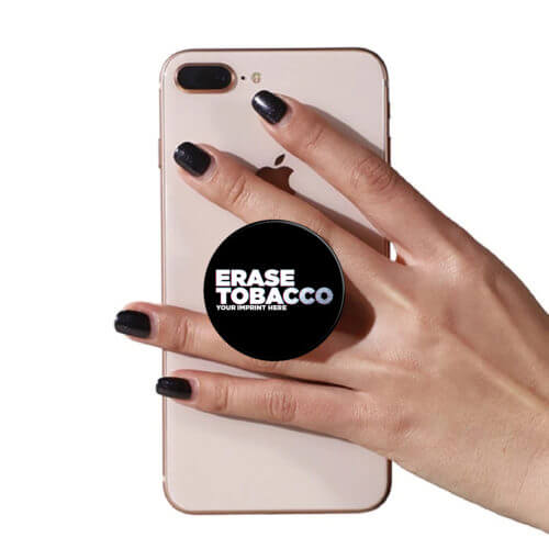 Erase Tobacco PopUp Phone Gripper - Customizable 3