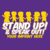 Bullying Prevention Banner (Customizable): Stand Up And Speak Out