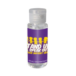 Bullying Prevention Hand Sanitizer: Stand Up and Speak Out - Customizable 1