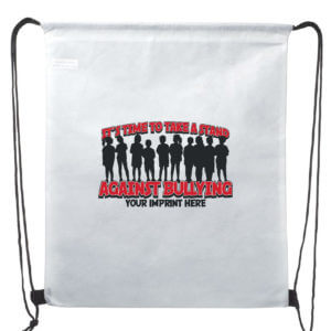 Bullying Prevention Backpack: It’s Time to Take a Stand Against Bullying-Customizable