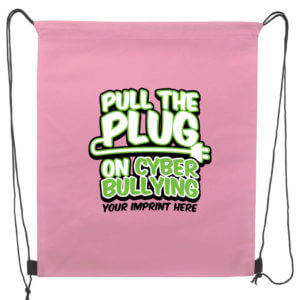 Bullying Prevention Backpack: Pull the Plug on Cyber Bullying-Customizable