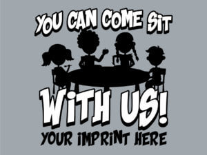 Kindness Banner: You Can Come Sit with Us -Customizable