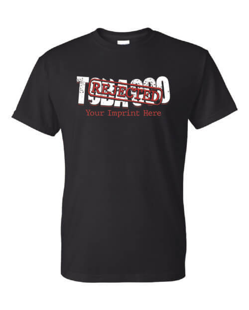 Tobacco Prevention T-Shirt: Reject Tobacco Customizable