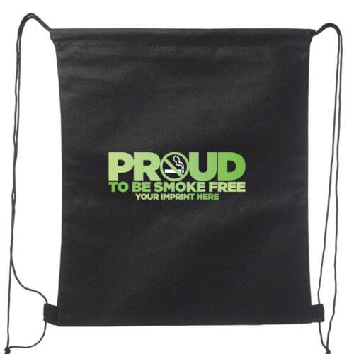 Tobacco Prevention Backpack: Proud to Be Smoke Free -Customizable