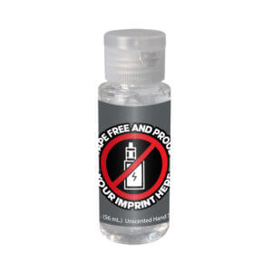Vaping Prevention Hand Sanitizer: Vape Free and Proud - Customizable