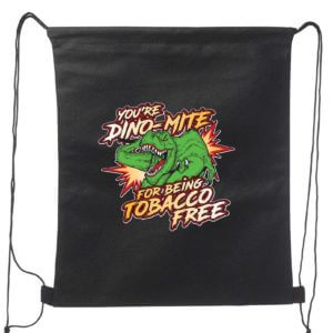 Tobacco Prevention Backpack: Dino-Mite - Customizable