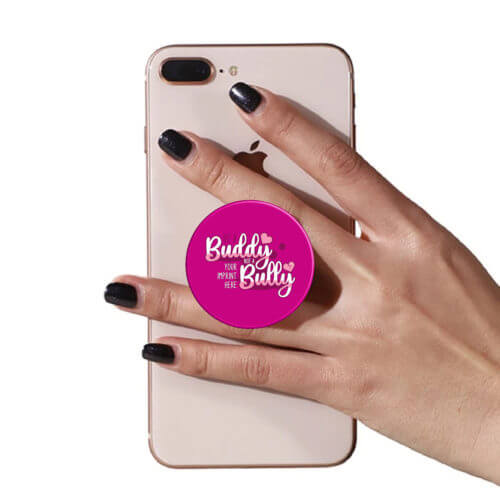 Bullying Prevention PopUp Phone Gripper: Be a Buddy Not a Bully -Customizable