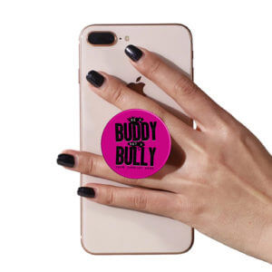 Bullying Prevention PopUp Phone Gripper: Buddy Not a Bully - Customizable