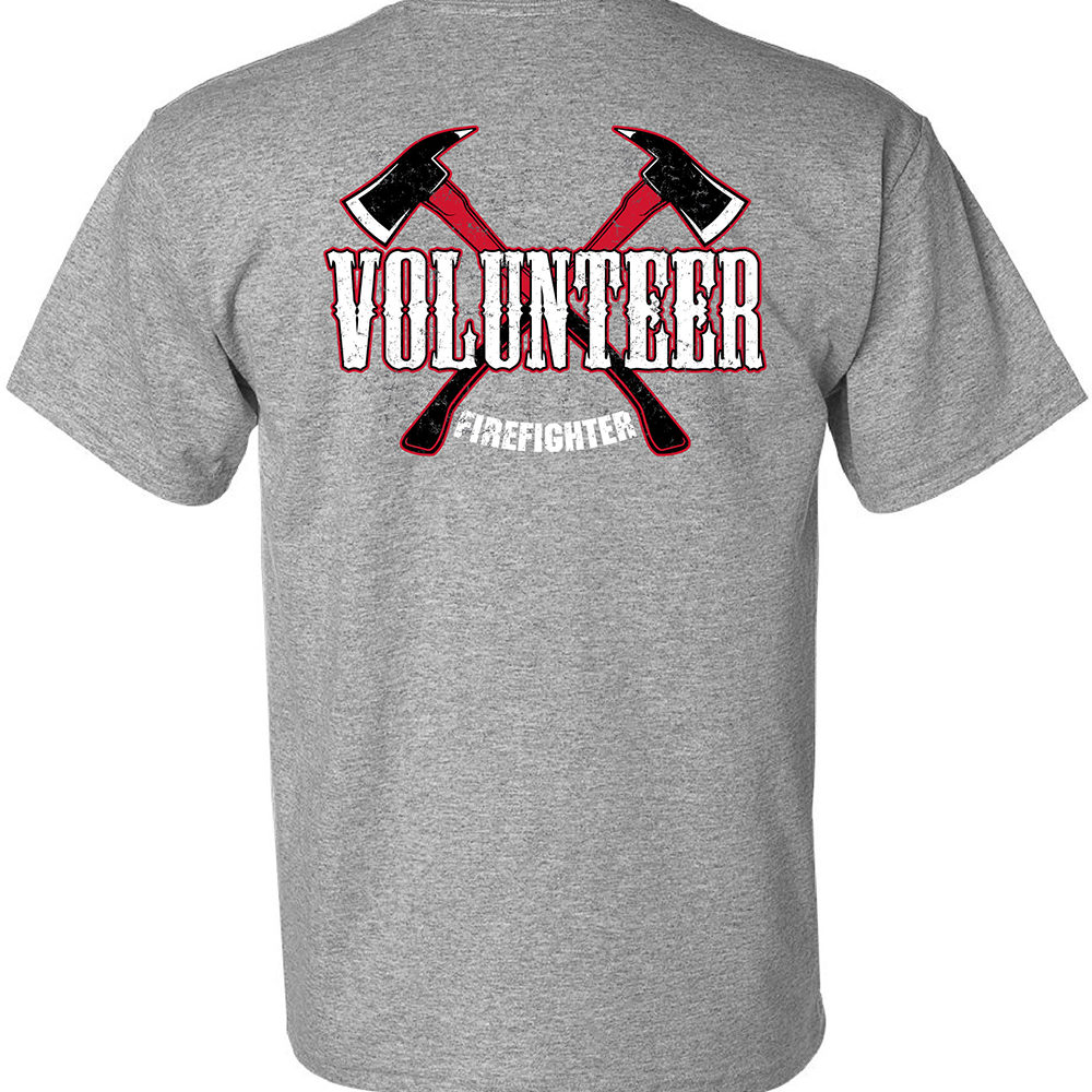 volunteer firefighter t shirts