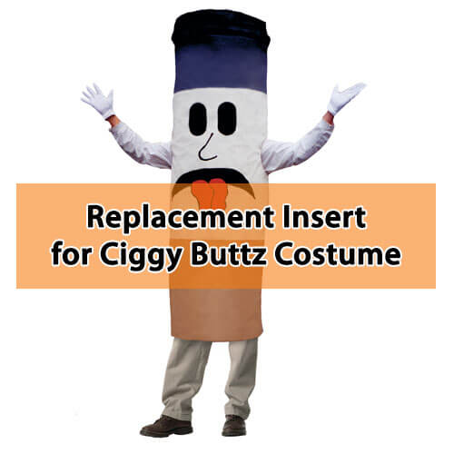 Replacement Plastic Insert for Ciggy Buttz Costume 3