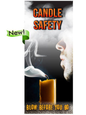 Fire Safety Pamphlet: Candle Safety 6