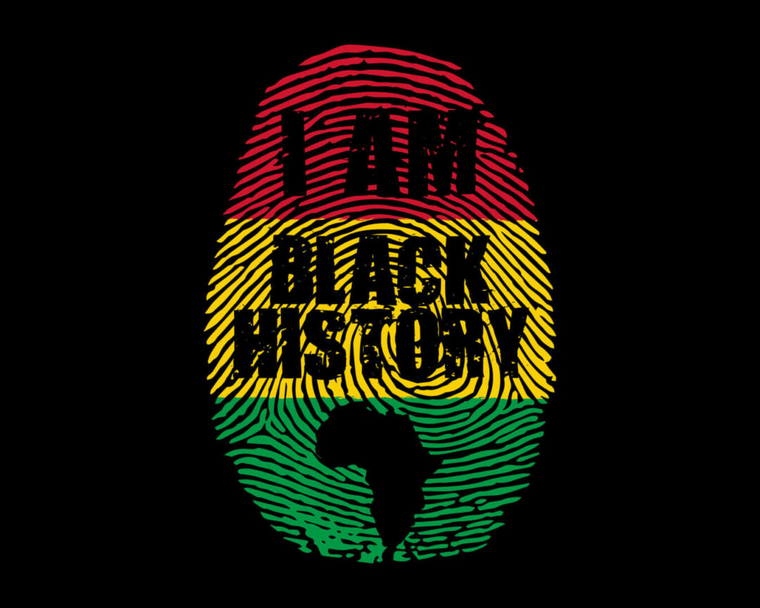 Black History Month Banner (Customizable): I Am Black History
