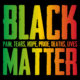 Black Matter Black History Month Banner