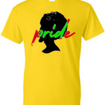 Pride - Male Black History Month Shirt