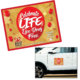 Celebrate Life. Live Drug Free. Red Ribbon Week Car Magnet