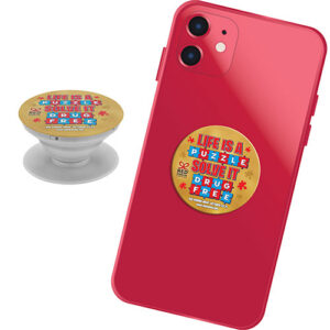 Red Ribbon Week Popsocket Phone Case Accessory