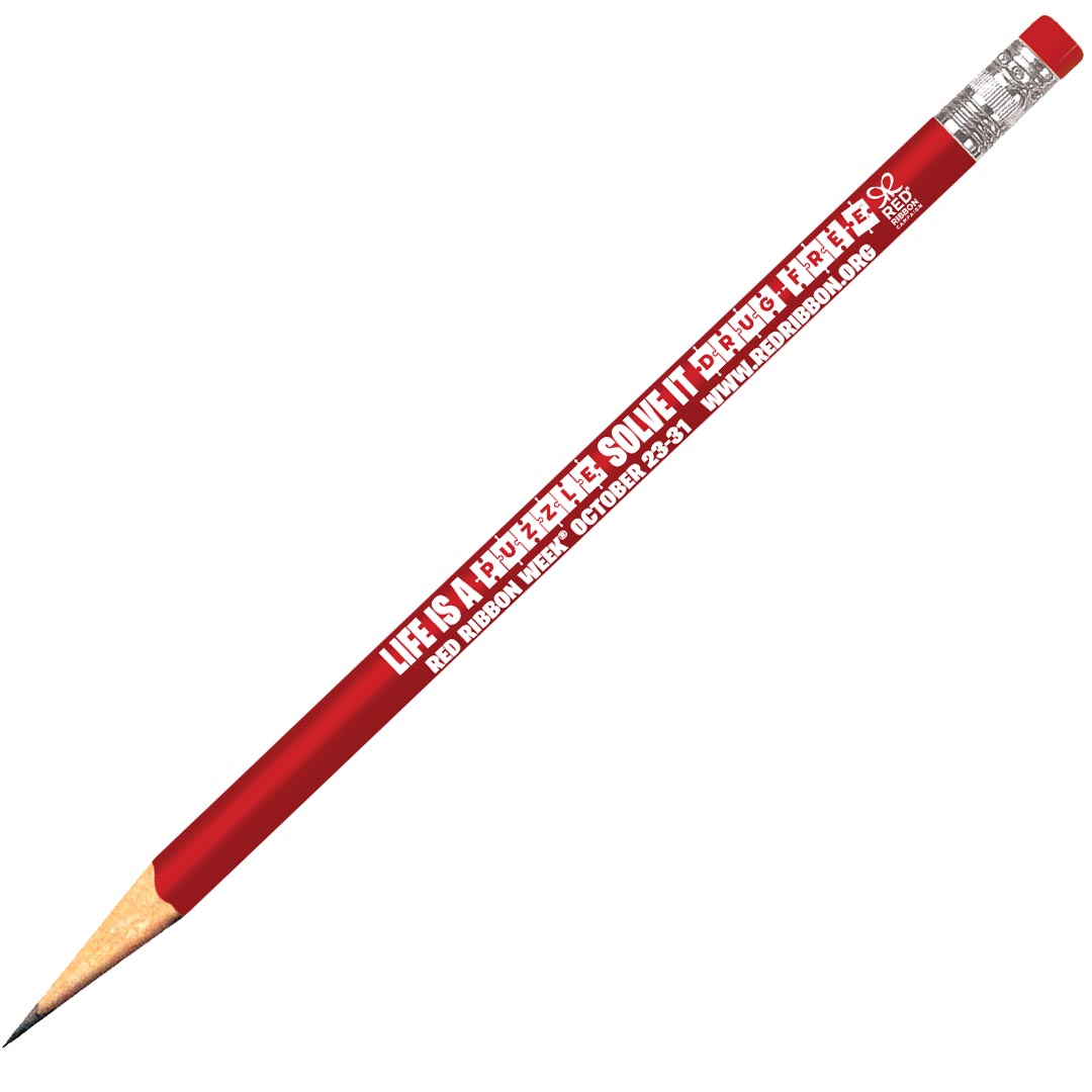 Red Ribbon Week Pencils