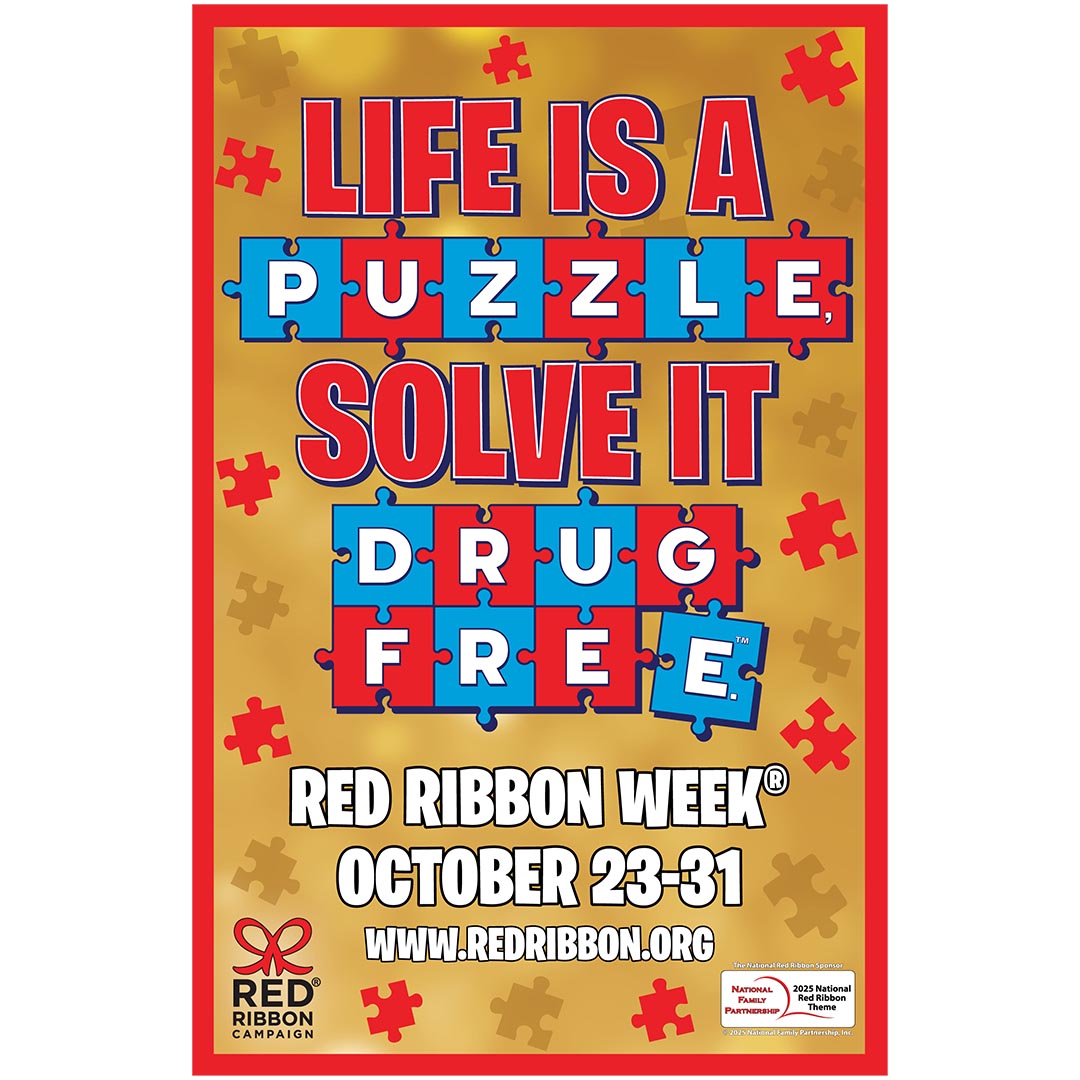 2025 Red Ribbon Week Poster