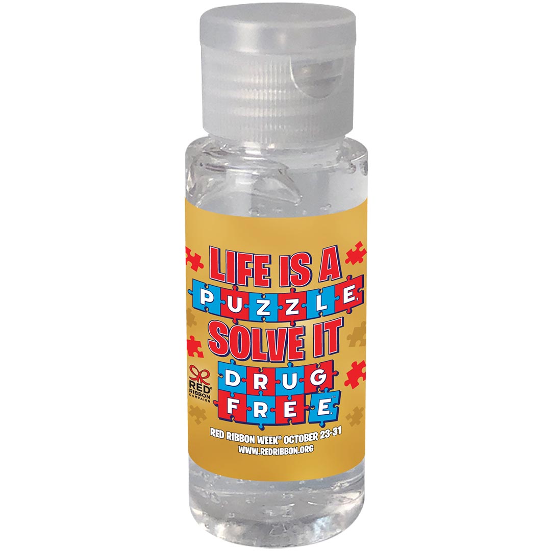 Red Ribbon Week Hand Sanitizer 2 oz.