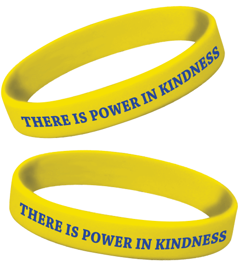There is Power in Kindness Silicone Bracelet