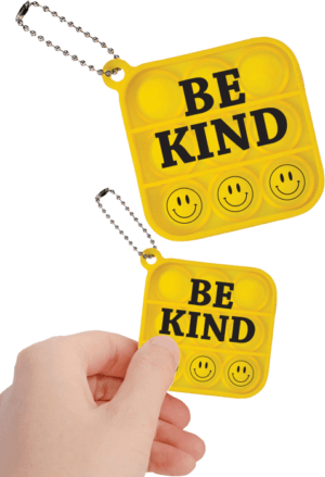 Be Kind Bubble Pop Keychain
