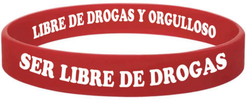 Be Drug Free Bracelet Spanish