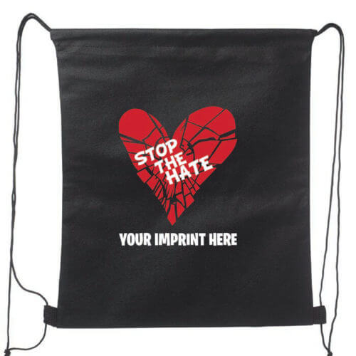 Stop The Hate Black History Backpack