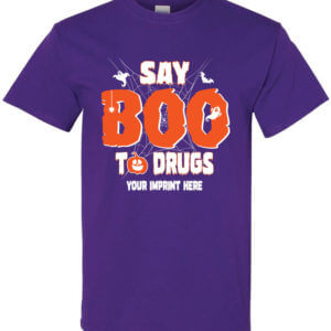 Say Boo To Drugs Shirt
