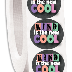 Kind Is The New Cool Stickers