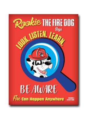 Rookie the Fire Dog Color/Activity Sheets Set of 100