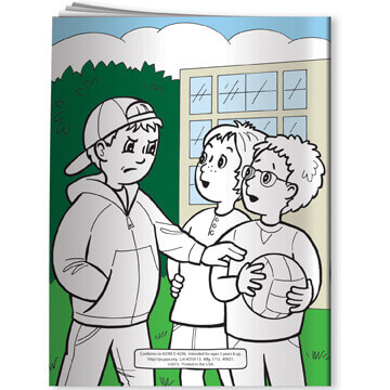 How to Deal with Bullying Coloring Book - Customizable 4
