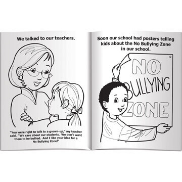 How to Deal with Bullying Coloring Book - Customizable 3