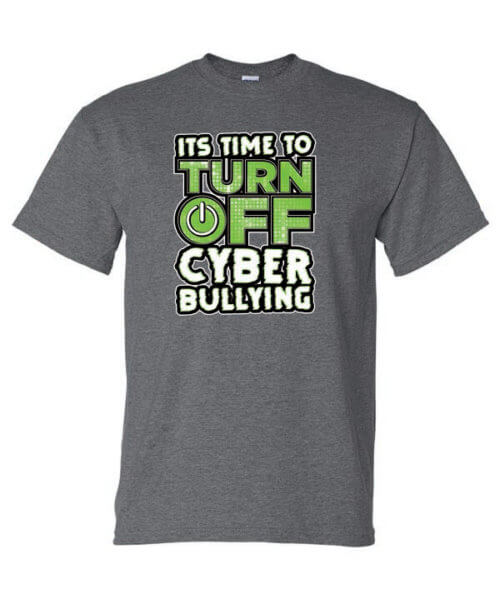 It's Time To Turn Off Cyber Bullying Shirt