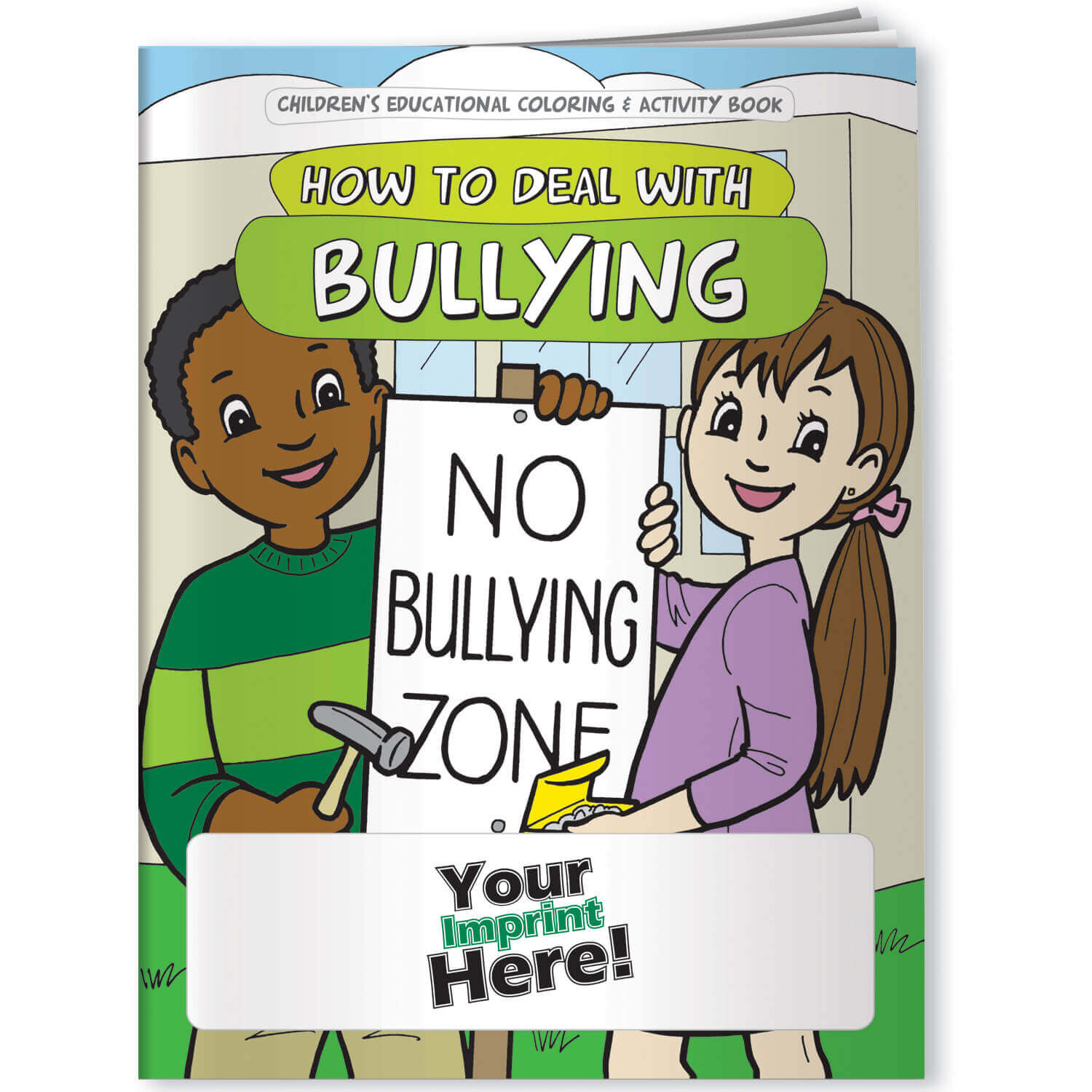 How to Deal with Bullying Coloring Book - Customizable 1