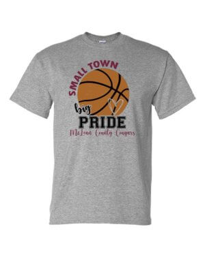 MCMS Cheer - Small Town Pride Basketball - Short Sleeve Shirt 8