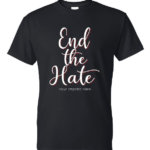 End The Hate Black History Month Shirt